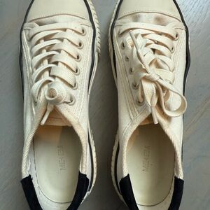 ME+EM Cream and Black Women's Sneakers Size 37